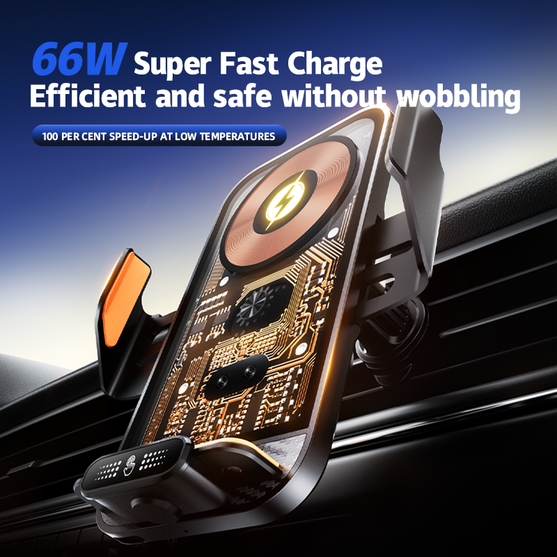 SC11 Wireless Fast Charger Car Mounted Electric Bracket