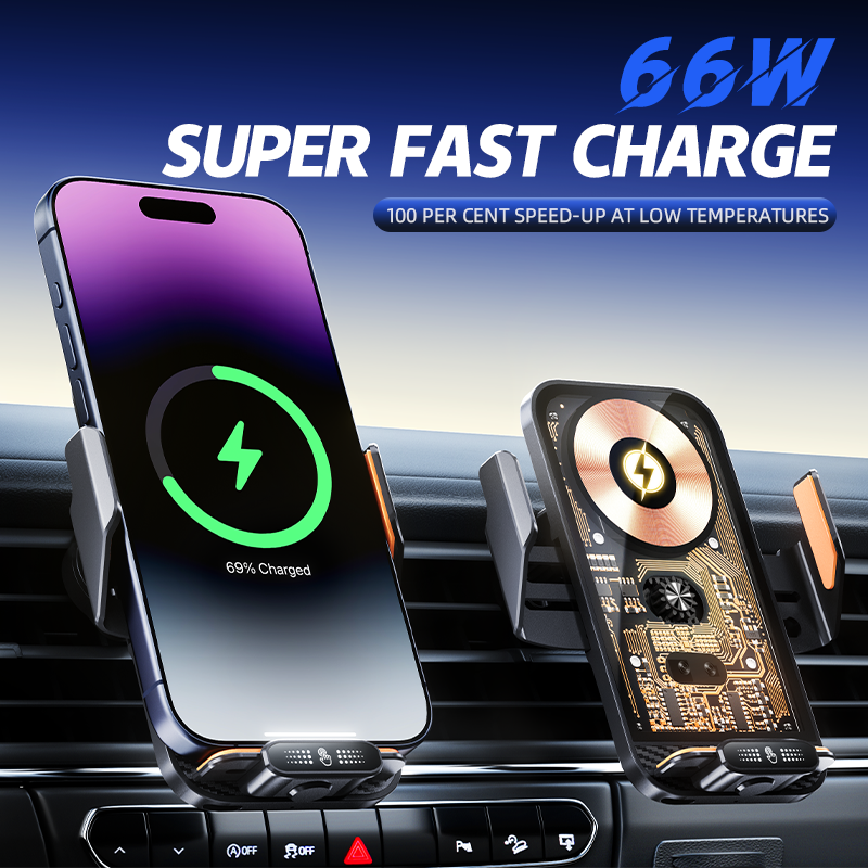 SC11 Wireless Fast Charger Car Mounted Electric Bracket