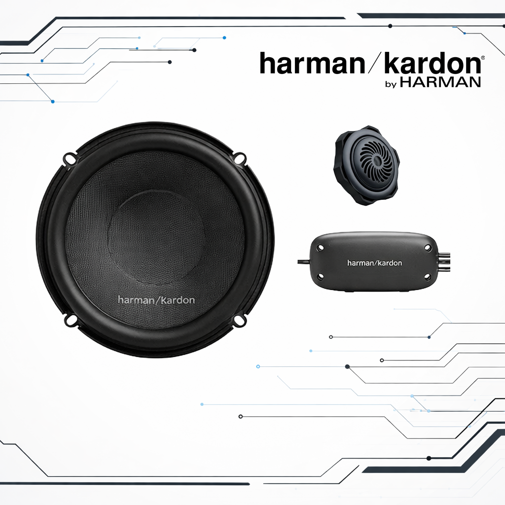 Harman Kardon FIT 6CF 6.5" 2-Way Component Car Speaker System