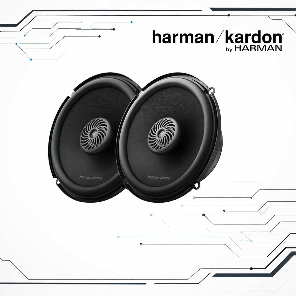 Harman Kardon FIT 6F 6.5" 2-Way Coaxial Car Speakers Pair