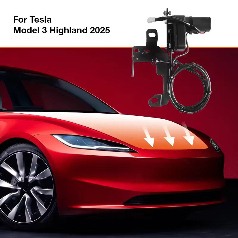 Tesla Model 3 Frunk Soft Close Electric Lock Kit  – Hands-Free Automatic Frunk Locking