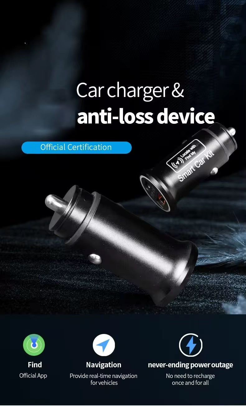 4G Cigarette Lighter GPS Tracker – No Subscription Fees, Real-Time Car Tracking, Plug & Play Vehicle Locator with USB Charger & Mobile App