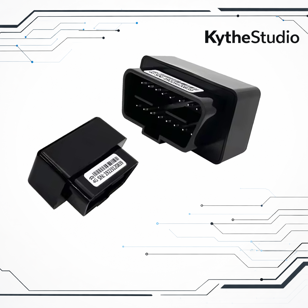 4G OBD GPS Tracker for Vehicles – Real-Time Tracking, No Subscription Fees, Plug & Play Car Tracker with App & Global Coverage