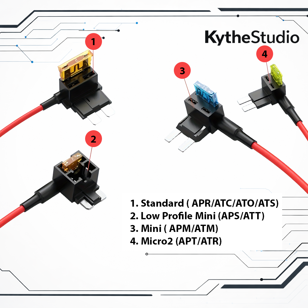 Universal Fuse Tap Kit – Safe & Easy Dash Cam Installation