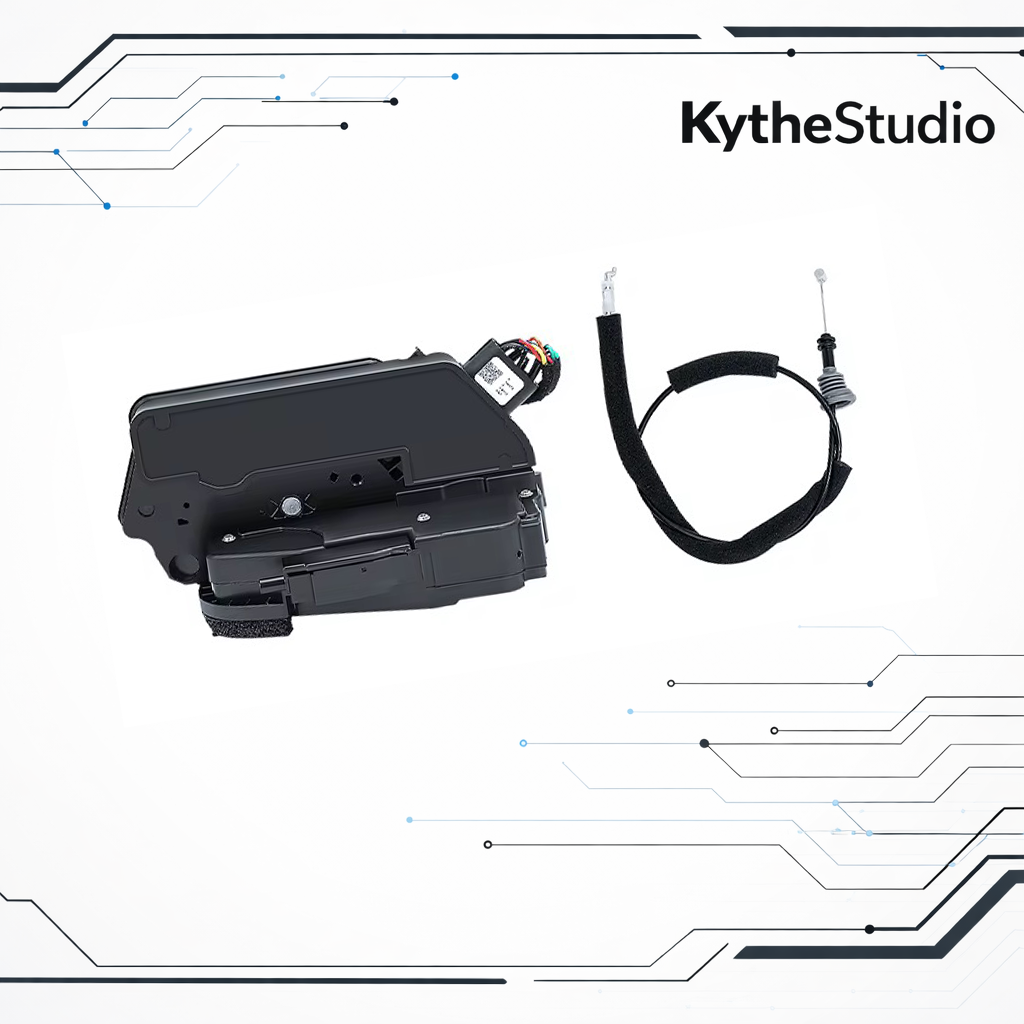 Tesla Model Y Door Soft Closing Kit – Automatic Suction Closure Lock with Dual Motor, Anti-Pinch Protection & IP67 Waterproof Design