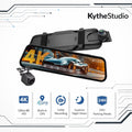 V6pro 4K Front and 1080p Rear Mirror Dash Cam with GPS