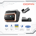 DDPAI Z60 Pro 3 Channel Dash Camera – 4K Front, 2K Cabin, 1080P Rear with πLink Multi-Channel System